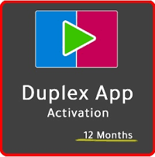 activation 12 months duplex play the best media player